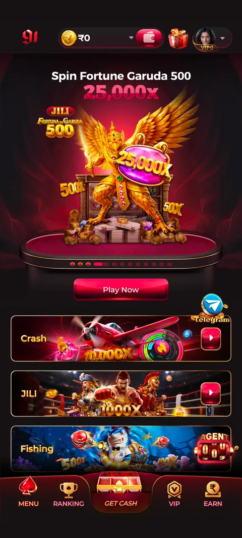 91BET app home screen screenshot