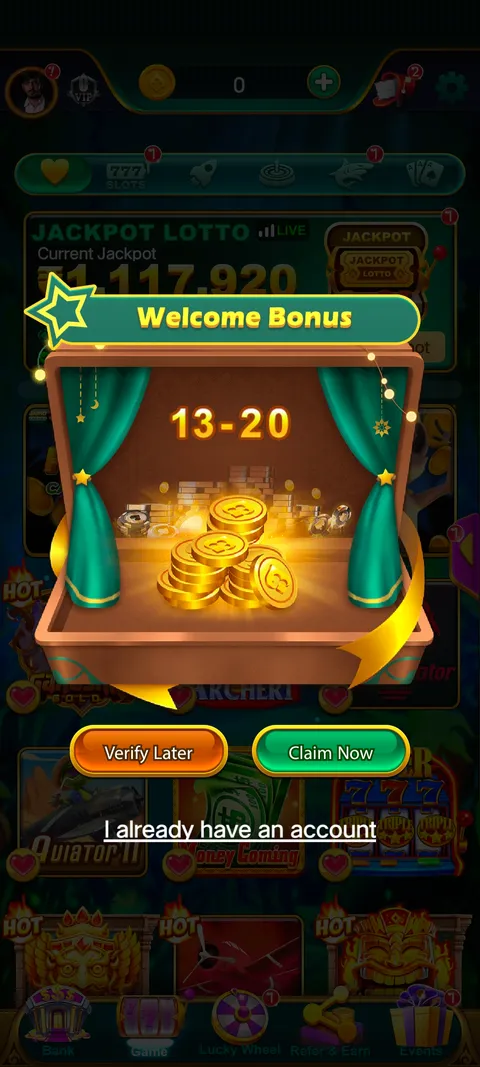 JAIHO ARCADE login page screenshot