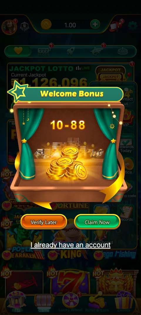 Jaiho win login page screenshot