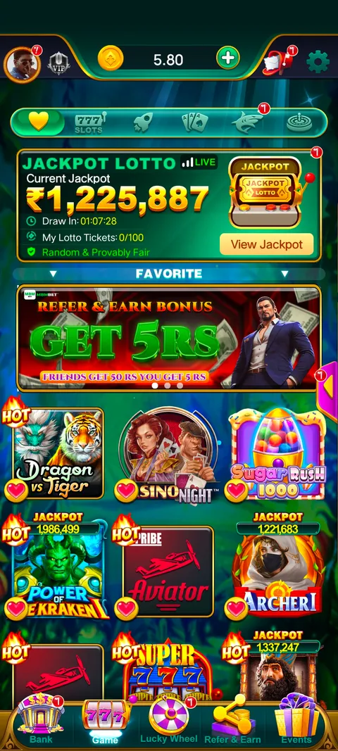 MBM BET app home page screenshot