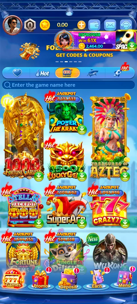 SVIP777 app home screen screenshot